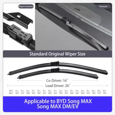 BYD Song Wiper Blades